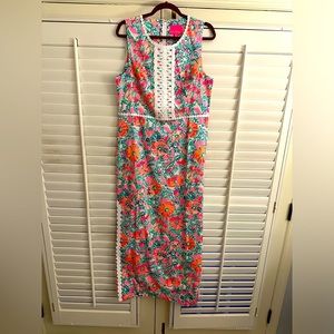 NWT Lilly Pulitzer Ashler Stretch Maxi Sz 14